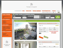 Tablet Screenshot of departamentostemporales.com